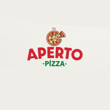 APERTO PİZZA LOGOSUNU ARIYOR yarışmasına tasarımcı AMG Design tarafından sunulan  tasarım 