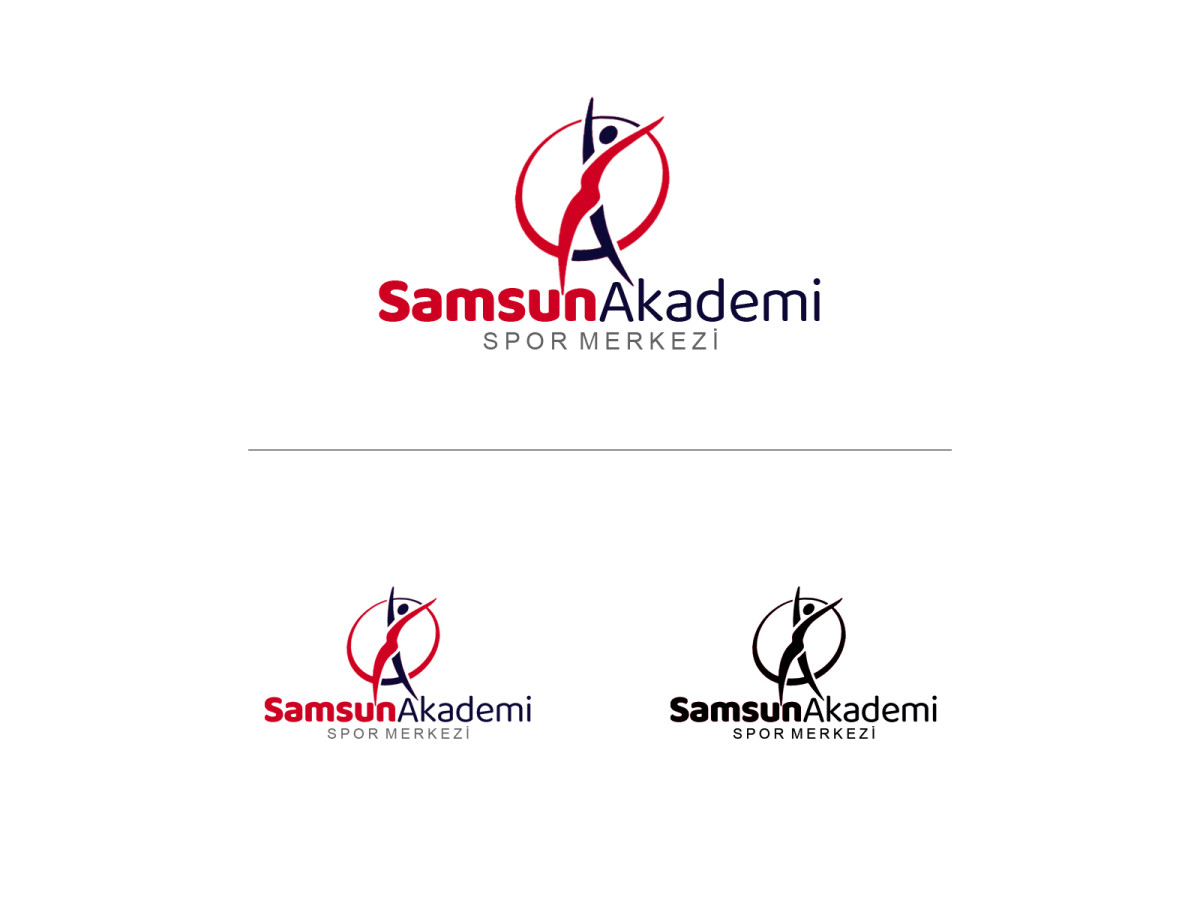 Tasarlayan grafikodam-Samsun Akademi markasını oluşturmak 