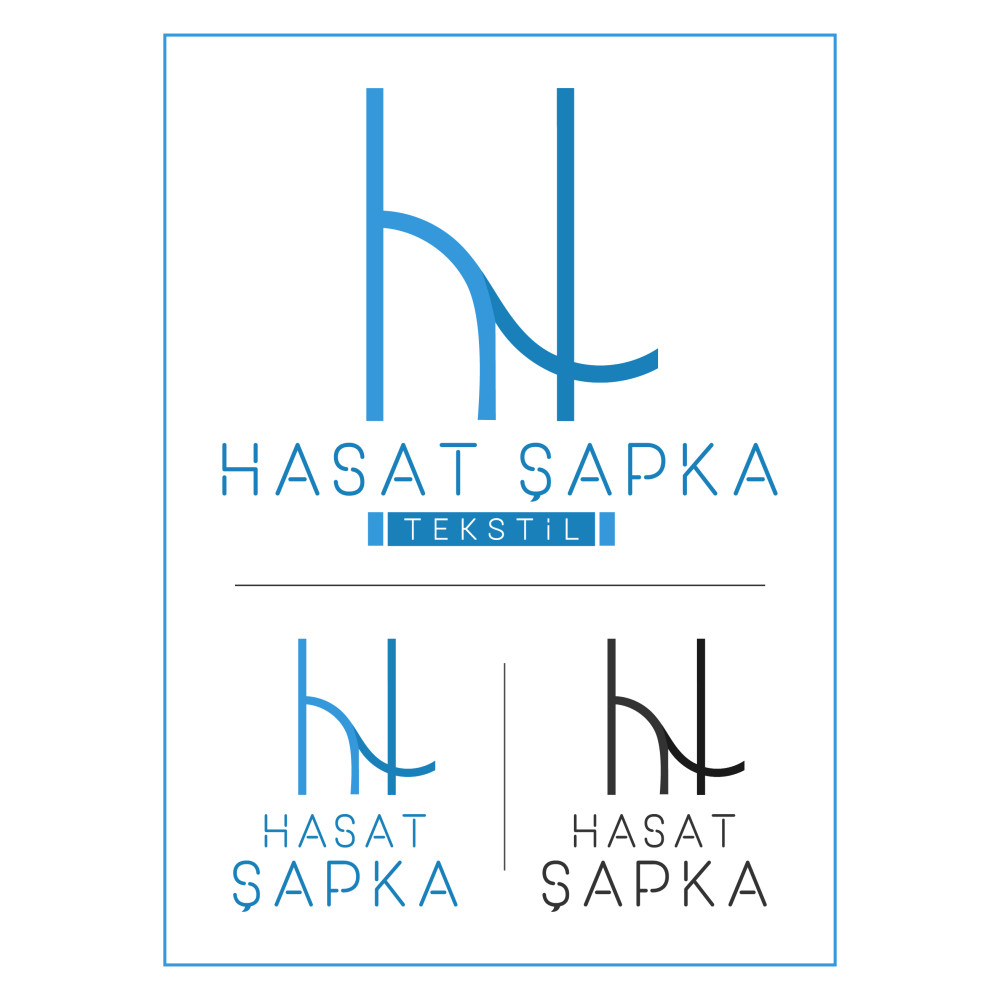 Ht Hasat Şapka Logo çalışması
