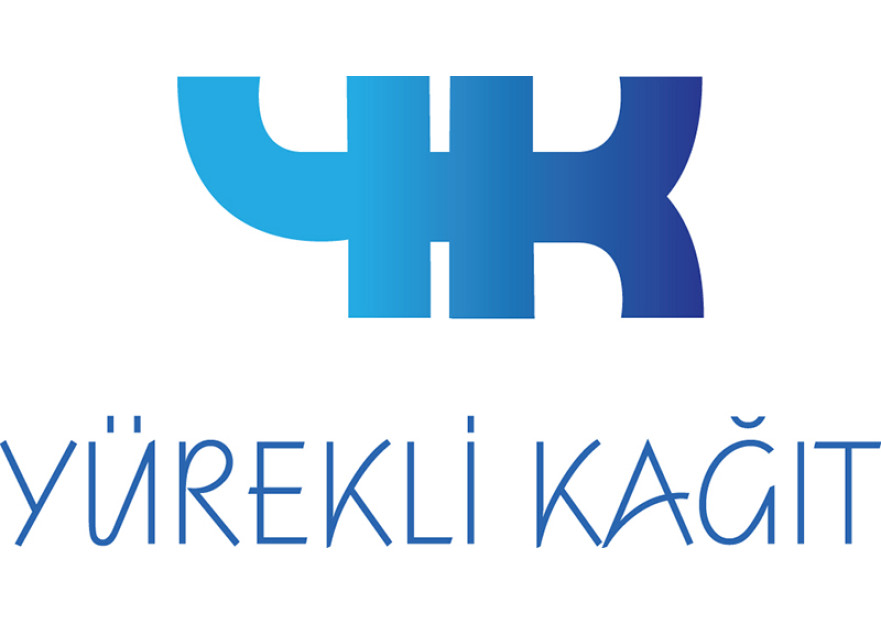 Yürekli Kağıt Yeni Logosunu Arıyor. yarışmasına tasarımcı mordizayn tarafından sunulan  tasarım 