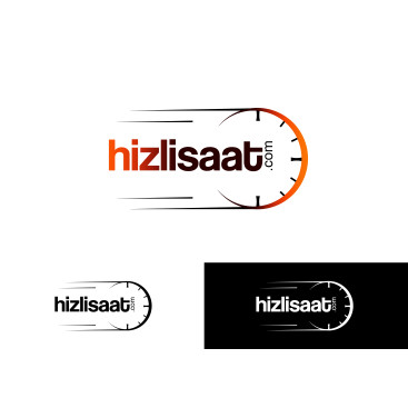 Hizlisaat.com logosunu arıyor yarışmasına tasarımcı hattori hanzo® tarafından sunulan  tasarım 
