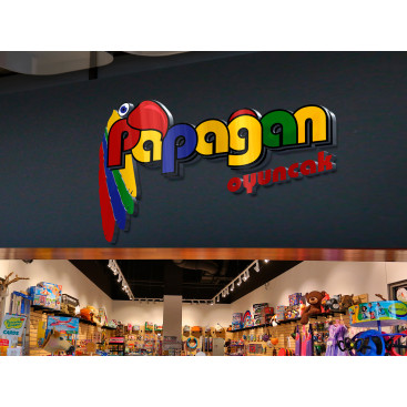 Oyuncak Firmamız için Logo Tasarımı yarışmasına tasarımcı grfkismail tarafından sunulan  tasarım 