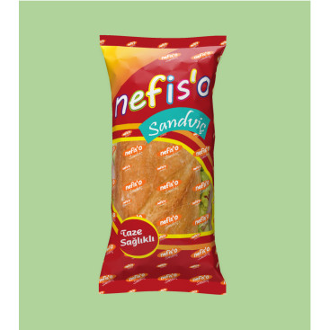 Nefis'o Paketlenmiş Sandviç yarışmasına tasarımcı allbaay tarafından sunulan  tasarım 