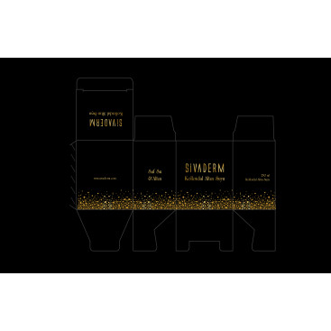 kolloidal  altınsuyu  etiket ve kutu  yarışmasına tasarımcı Velut Munis tarafından sunulan  tasarım 