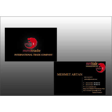 KARTVİZİT TASARIMI yarışmasına tasarımcı cucu tarafından sunulan  tasarım 