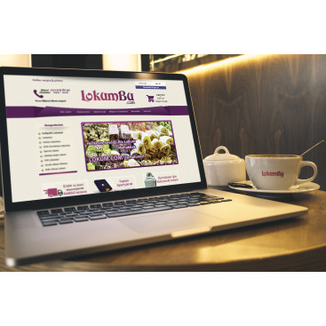 Lokumun yeni merkezi LokumBu.com'a Logo yarışmasına tasarımcı Felluche™ tarafından sunulan  tasarım 