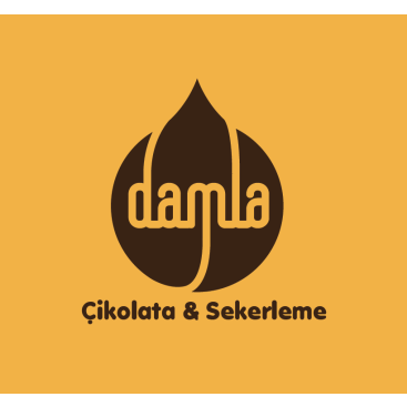 DAMLA Çikolata ve Şekerleme logo tasarım yarışmasına tasarımcı umutcoan tarafından sunulan  tasarım 