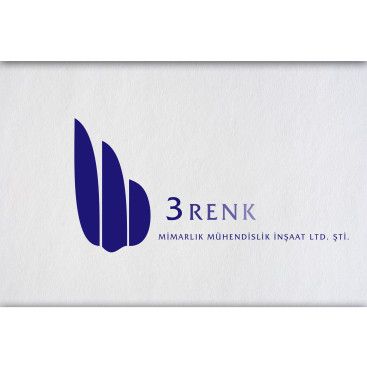 3 RENK MİMARLIK LOGO TASARIMI yarışmasına tasarımcı CBDesign tarafından sunulan  tasarım 