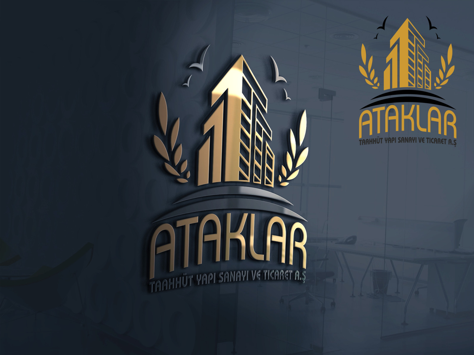Tasarlayan Atashov777-inşaat firması için logo