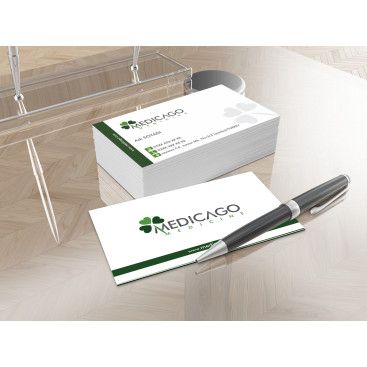 İLAÇ ÜRETİM ŞİRKETİNE LOGO VE KARTVİZİT yarışmasına tasarımcı sena.alper tarafından sunulan  tasarım 