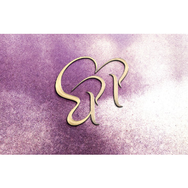 Eşimle benim harflerimden logo yarışmasına tasarımcı Green Cat tarafından sunulan  tasarım 