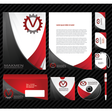 En iyi Kurumsal kimlik Çalışması  yarışmasına tasarımcı CREC tarafından sunulan  tasarım 