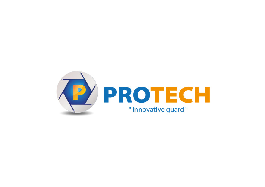 Protech Güvenlik Logo-amblem tasarımı yarışmasına tasarımcı Pea tarafından sunulan  tasarım 