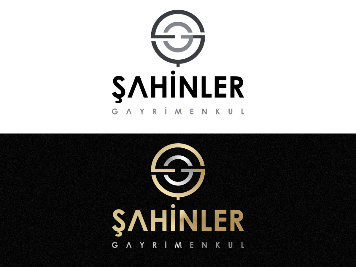 Tasarlayan Dyzyn-Şahin Gayrimenkul Logo + Kurumsal Kimlik