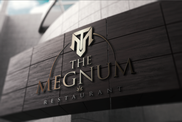 The Megnum Restoranı İçin Logo Tasarım.