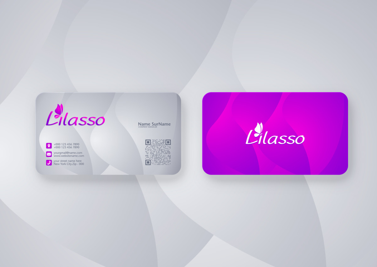 Tasarlayan grfkismail-''LİLASSO'' MARKASI İÇİN LOGO-KARTVİZİT