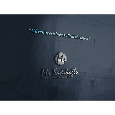 mr SADIKOGLU İNŞAAT Logo  yarışmasına tasarımcı A.TalhaD tarafından sunulan  tasarım 