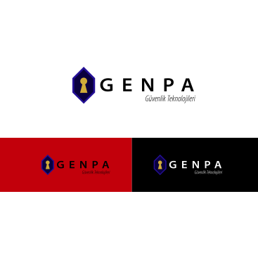 GENPA LOGOSUNU ARIYOR yarışmasına tasarımcı Doğukan YILMA tarafından sunulan  tasarım 