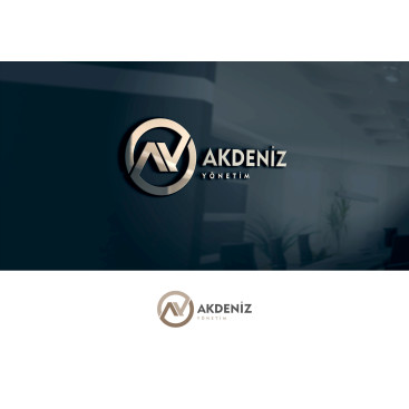 AKDENİZ YÖNETİM LOGO TASARIMI yarışmasına tasarımcı beytullah tarafından sunulan  tasarım 