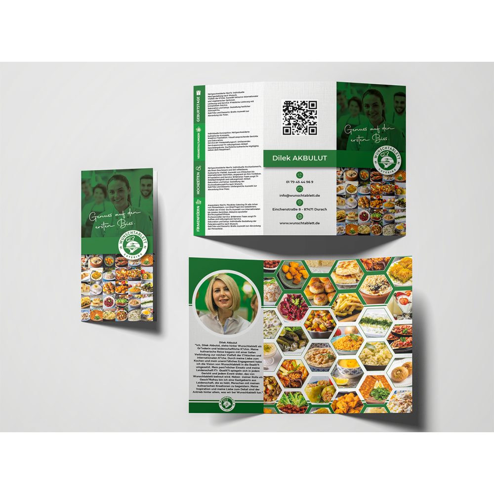 Wunschtablett Broşür