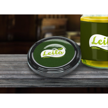 Doğal ve geleneksel gıda için logo yarışmasına tasarımcı ELORA DESIGN tarafından sunulan  tasarım 