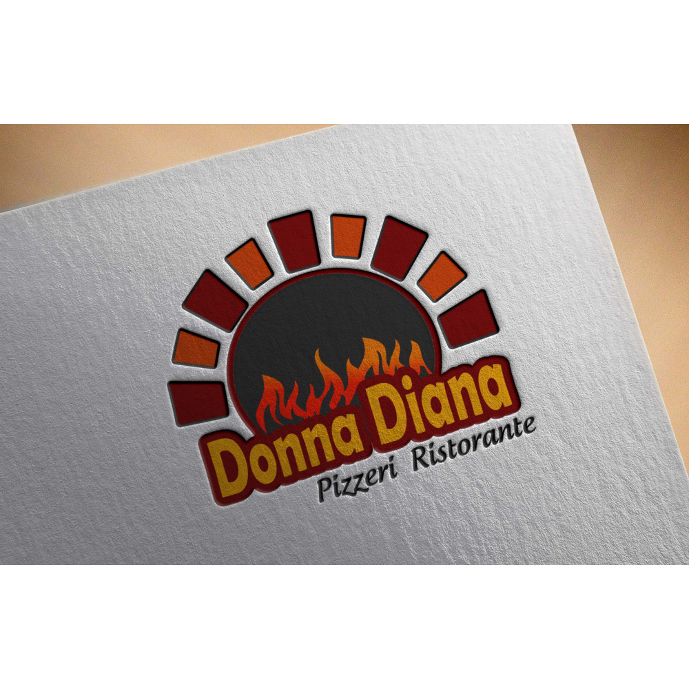 pizza restoranim icin logo tasarimi