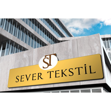 Tekstil firma logosu yarışmasına tasarımcı igrafik tarafından sunulan  tasarım 