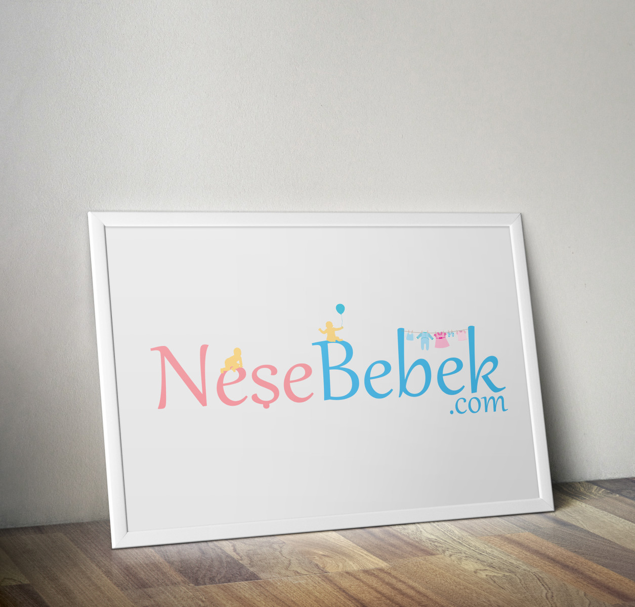 Tasarlayan TRCevher-NeşeBebek.com Logo Tasarımı 355x100 px