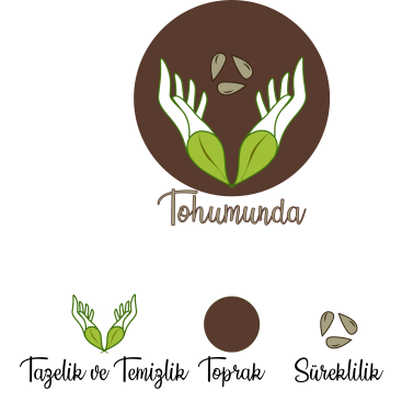 Taze ve Doğal Gıdalarımız için Logo yarışmasına tasarımcı EnesArslan tarafından sunulan  tasarım 