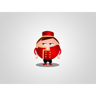 Otel Grubu için Maskot Tasarım Yarışması yarışmasına tasarımcı designburak tarafından sunulan  tasarım 