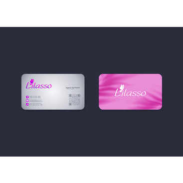 ''LİLASSO'' MARKASI İÇİN LOGO-KARTVİZİT yarışmasına tasarımcı grfkismail tarafından sunulan  tasarım