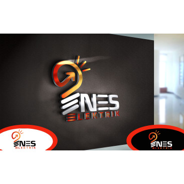 ENES ELEKTRİK LOGOSUNU ARIYOR yarışmasına tasarımcı Grafiksir™ tarafından sunulan  tasarım 
