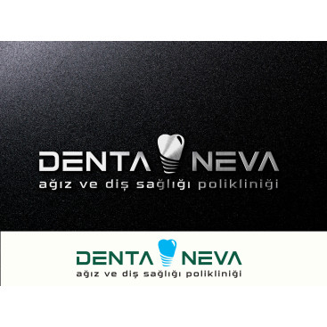 Diş kliniği için logo tasarımı yarışmasına tasarımcı kamran tarafından sunulan  tasarım 