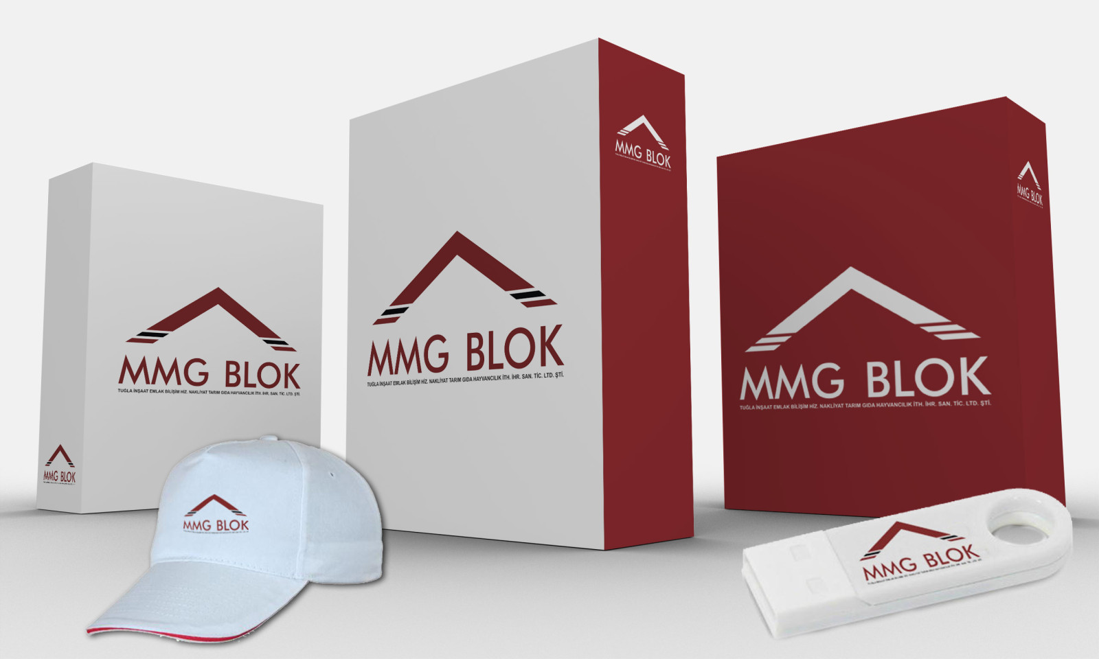 Tasarlayan grafikerh-MMG BLOK İÇİN LOGO VE KURUMSAL KİMLİK