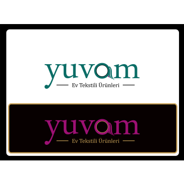  Ev Tekstili  Logo Tasarımı yarışmasına tasarımcı melih tarafından sunulan  tasarım 