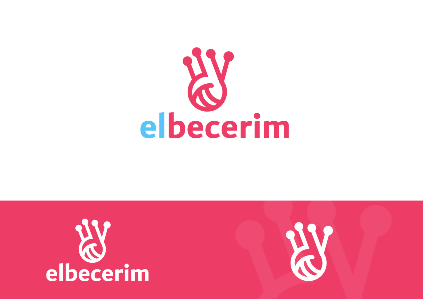 Tasarlayan grfkismail-Elbecerim Pazaryeri Marka Logo Tasarımı