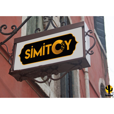 Simitciye en iyi logoyu sen tasarla yarışmasına tasarımcı kaktusgrafik tarafından sunulan  tasarım 