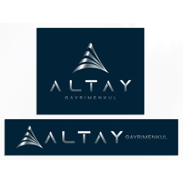 Altay  Gayrimenkul Logo  Tasarımı  yarışmasına tasarımcı dora1 tarafından sunulan  tasarım 
