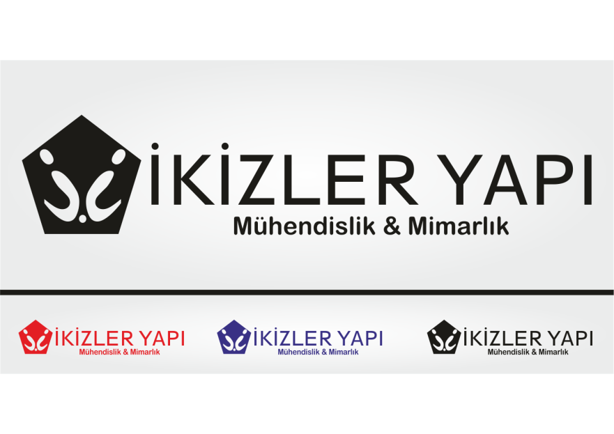 İKİZLERYAPI firmamıza uygun logo aranıyo yarışmasına tasarımcı huseyindurman tarafından sunulan  tasarım 