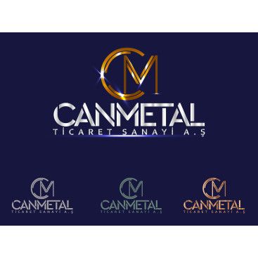 CANMETAL demir pazarlama logo ve kartviz yarışmasına tasarımcı DreamDesigner tarafından sunulan  tasarım 