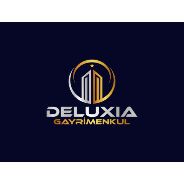 DELUXIA GAYRİMENKUL LOGO VE DAHASI... yarışmasına tasarımcı emrhturhn tarafından sunulan  tasarım 