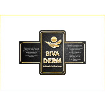 kolloidal  altınsuyu  etiket ve kutu  yarışmasına tasarımcı Pineappleᵀᴹ tarafından sunulan  tasarım 