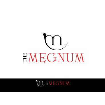 The Megnum Restoranı İçin Logo Tasarım. yarışmasına tasarımcı DesignerA tarafından sunulan  tasarım 