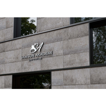 Samsun Akademi markasını oluşturmak  yarışmasına tasarımcı EAE tarafından sunulan  tasarım
