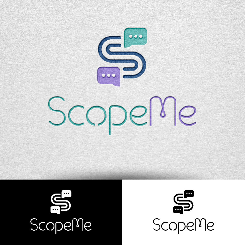 ScopeMe AI ürünü için Sağlık Turizminde Yenilikçi Logo Tasarımı
