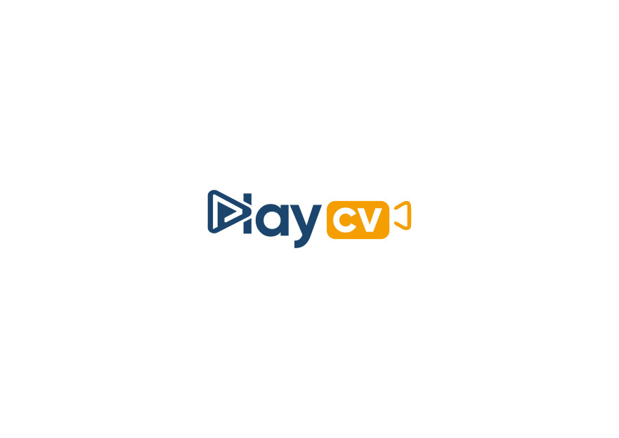 Videolu CV platformu için logo tasarımı yarışmasına tasarımcı pixelpalette tarafından sunulan  tasarım 