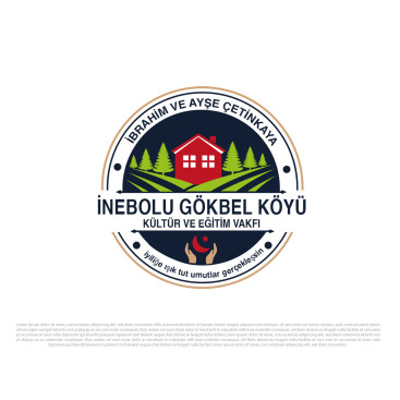 VAKIF LOGOSU yarışmasına tasarımcı 8888 tarafından sunulan  tasarım 