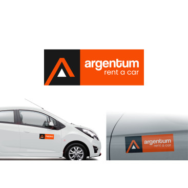 KENDİNE ÖZGÜ RENT A CAR LOGOSU yarışmasına tasarımcı met.emin tarafından sunulan  tasarım 