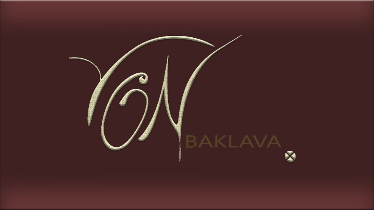 Tasarlayan özgün tasarımcı -Yön Baklava şirketimiz için sade ve şık