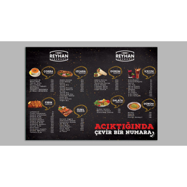 Broşür tasarımı yarışmasına tasarımcı Nureda_ tarafından sunulan  tasarım 